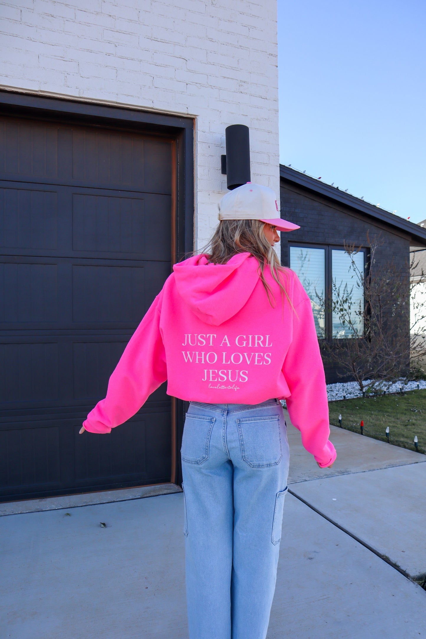 “Just A Girl Who Loves Jesus" Hoodie PREORDER